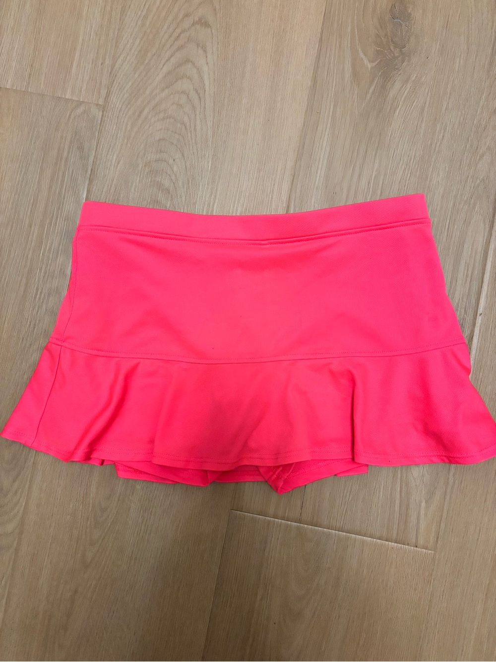 BCG Girls Pink Athletic Tennis Skort Built In Shorts Size M XL 16